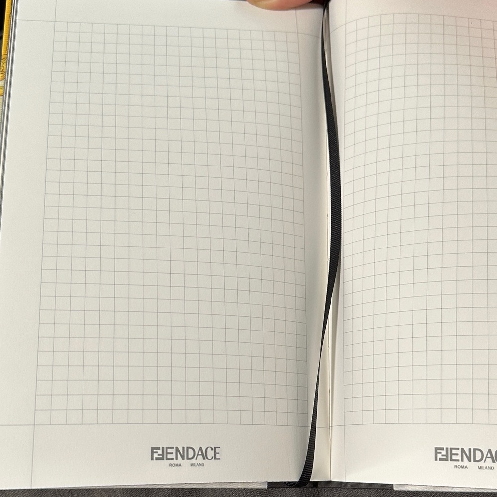 Fendi Versace - Fendace Gold and Black Ornate Journals - Picture 5 of 6